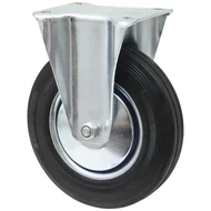 Tömörgumis bakkerék  80mm. Acéllemez