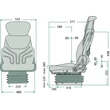Kép 2/2 - Compacto Basic W ülés (MSG 83/721)