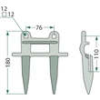 Kép 2/2 - Kettős ujj 6"