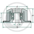 Kép 2/2 - Zárótátcsa a 29560200070, 29561300016, 29561300016,29560200281,29560200075, 29560200054 Támgörgőhöz