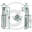 Kép 2/2 - Rotor ujj