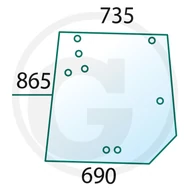 HÁTSÓ ABLAK
egyenes padlóval