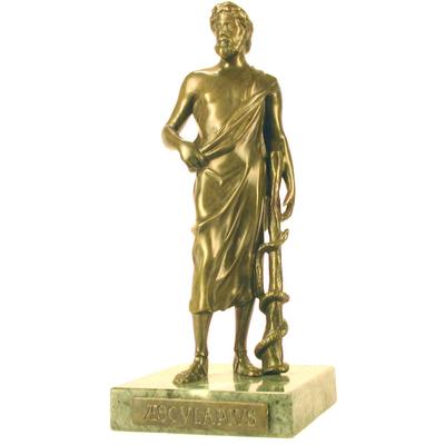 Aesculapius, márványon