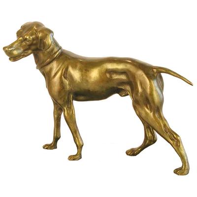 Kutya, vizsla, álló, kicsi