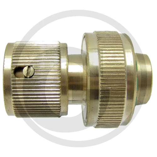 Gyorcsatlakozó Réz 12/15mm tömlőhöz
