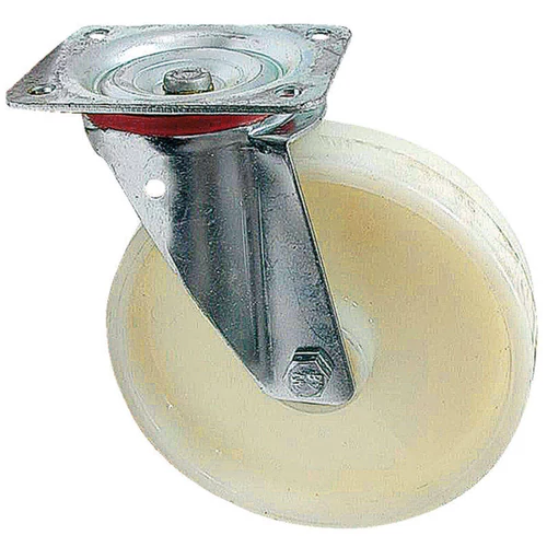 Poliamid forgókerék 100mm. Görgőscsapággyal