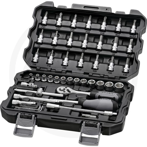 BLACK EDITION 1/4" dugókulcskészlet45 részes