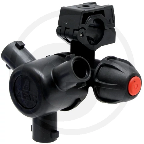 Háromszoros Fúvókatartó 3/4" , 26,4mm,  Furat 10mm