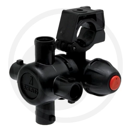 Négyszeres Fúvókatartó Cső 3/4", 26,4mm,  Furat 10mm