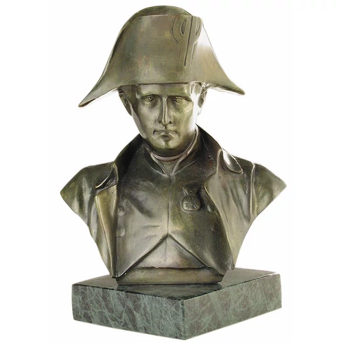Napóleon mellszobor, márványon