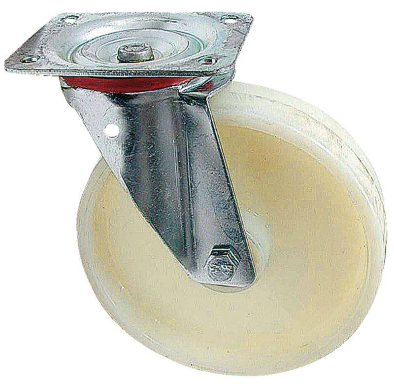 Poliamid forgókerék 100mm. Görgőscsapággyal