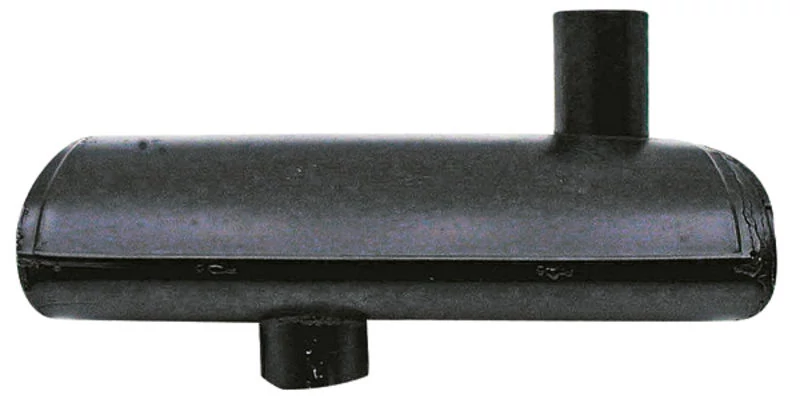 Kipufogó dob Felső D=77mm,Alsó D=77mm