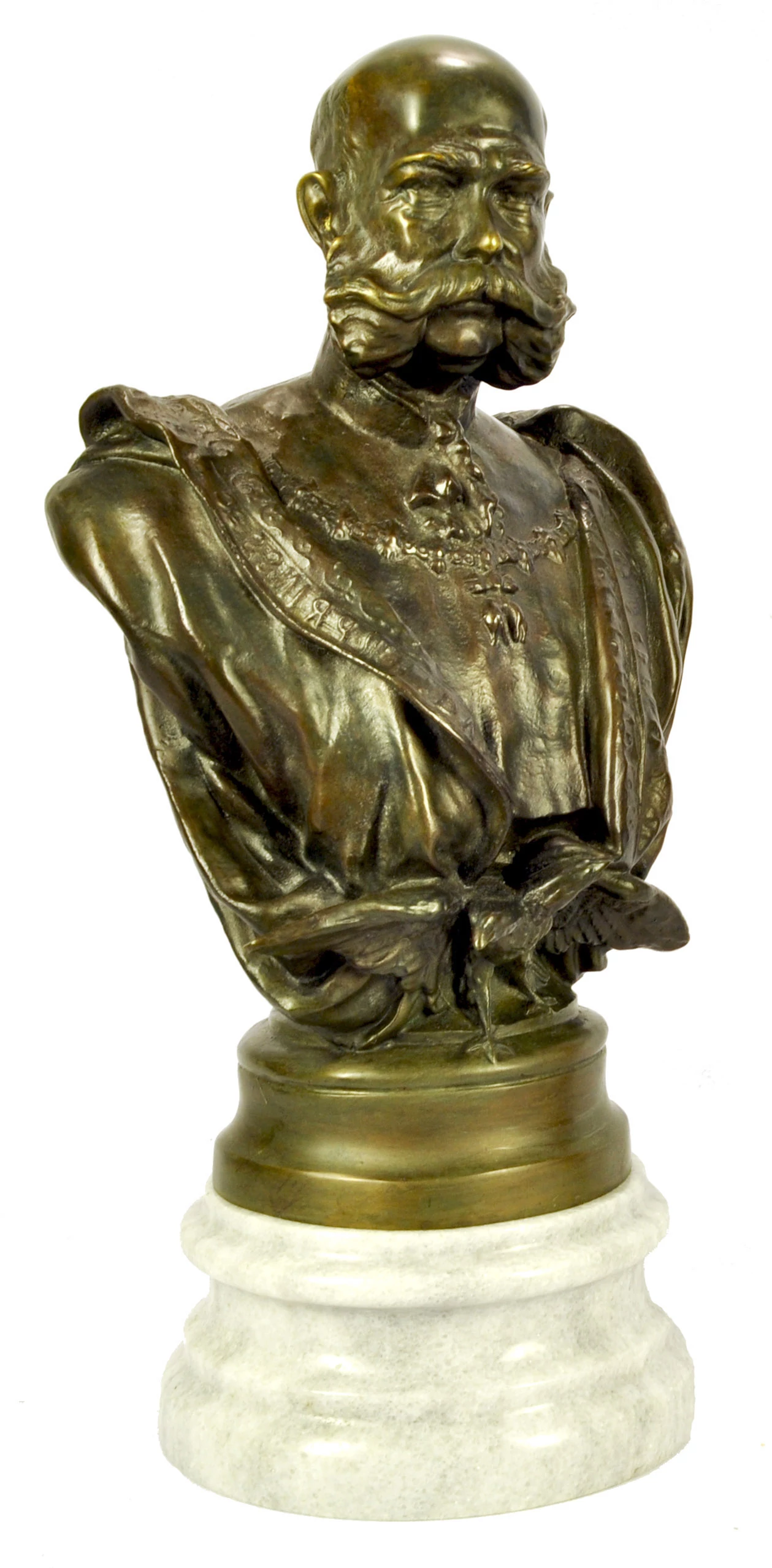 Ferenc József, nagy, márványon