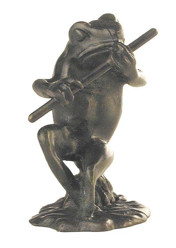 Béka,furulyás